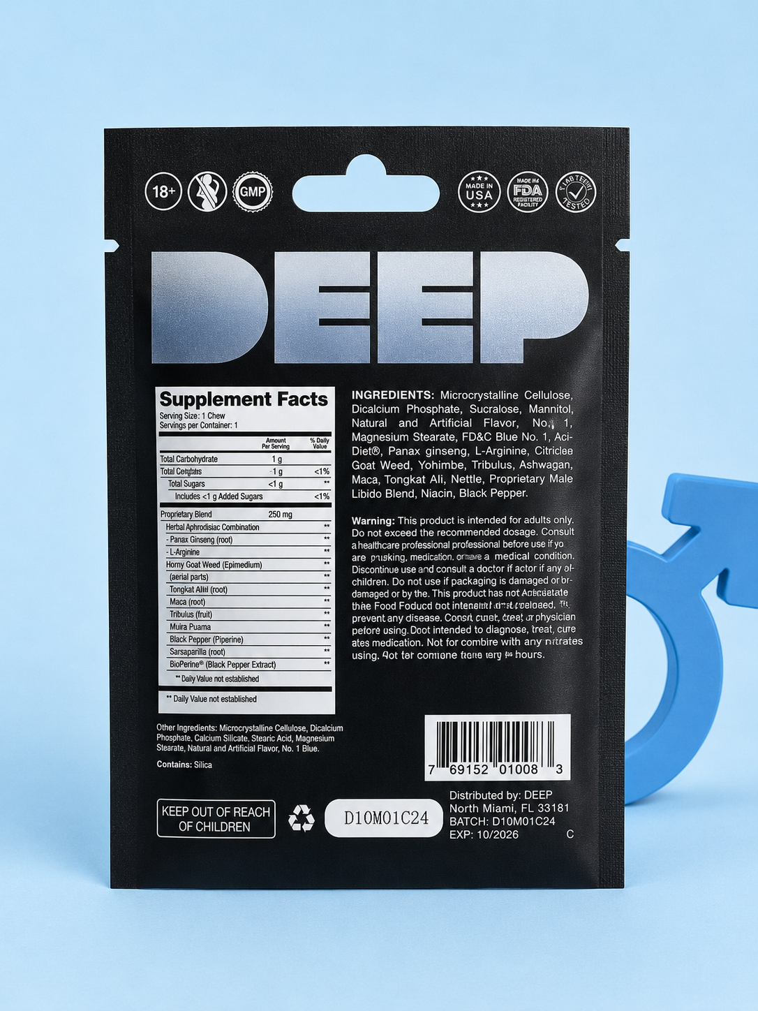 DEEP - Enhanced Sexual Performance for Him