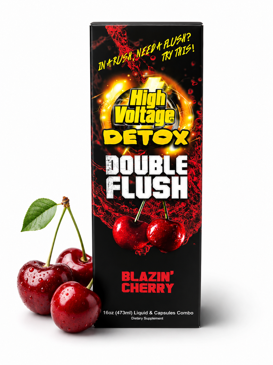 High Voltage Detox Double Flush - Blazin' Cherry