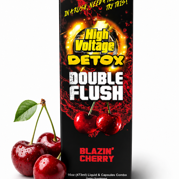 High Voltage Detox Double Flush - Blazin' Cherry