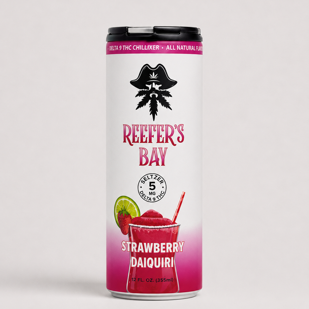 Reefer's Bay Strawberry Daiquiri Delta 9 THC Chillixer - 5mg THC