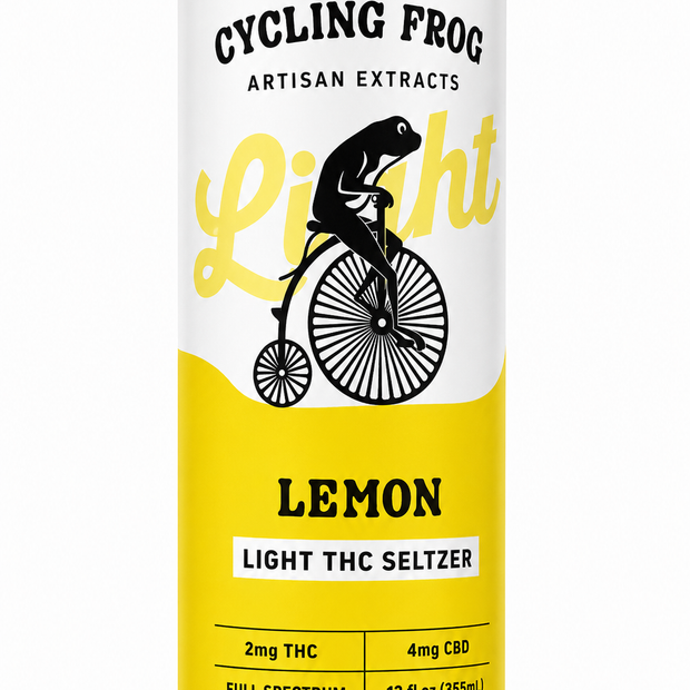 Cycling Frog Light THC Seltzer - Lemon