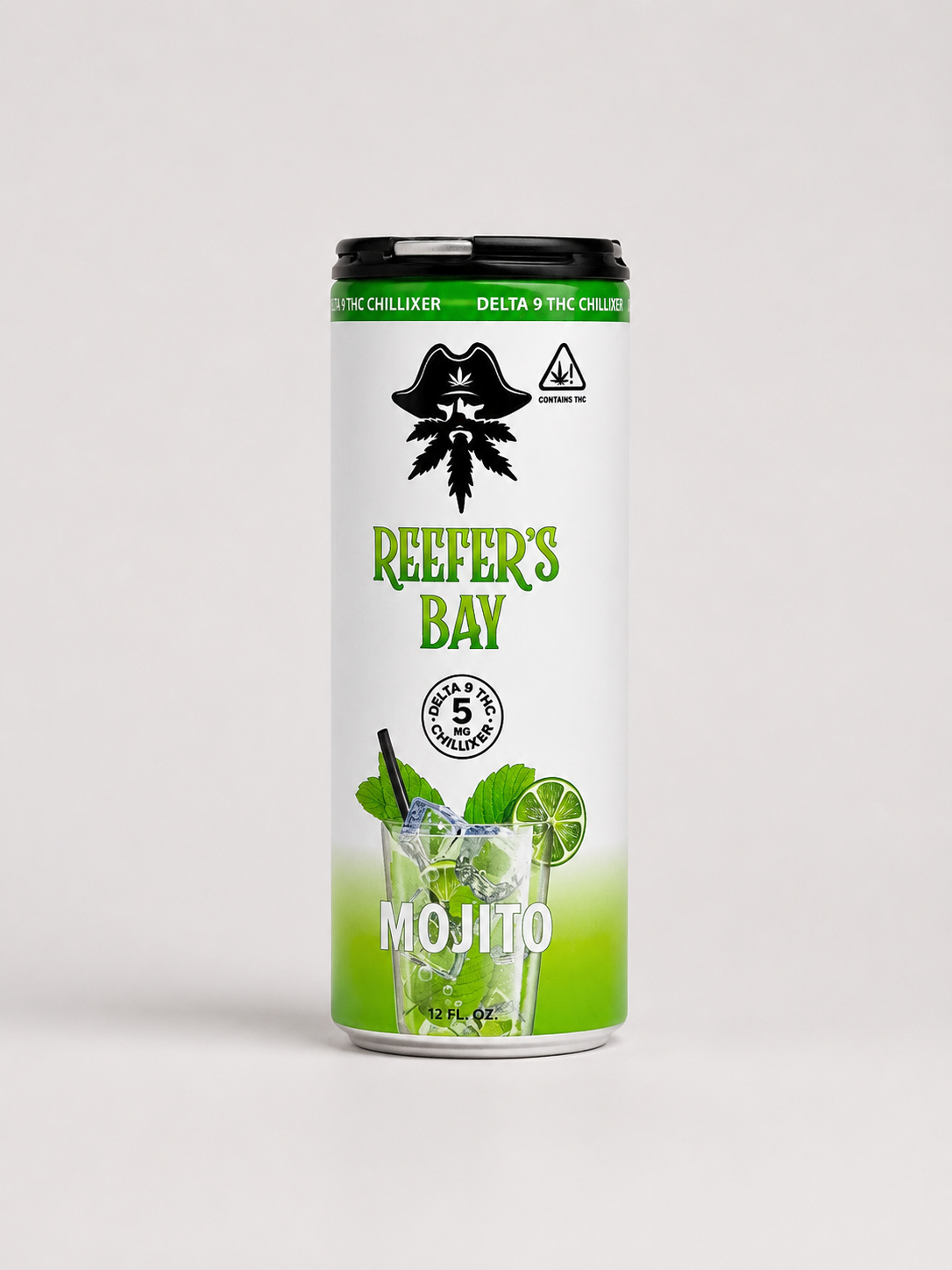 Reefer's Bay Mojito Delta 9 THC Chillixer - 5mg THC