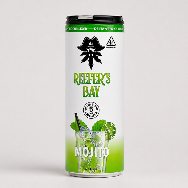 Reefer's Bay Mojito Delta 9 THC Chillixer - 5mg THC