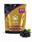 3CHI Delta-9 THC Gummies – Black Raspberry 200mg Full Spectrum