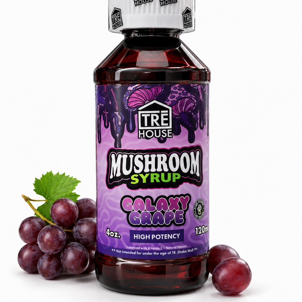 TRE House Mushroom Syrup - Galaxy Grape High Potency 4oz