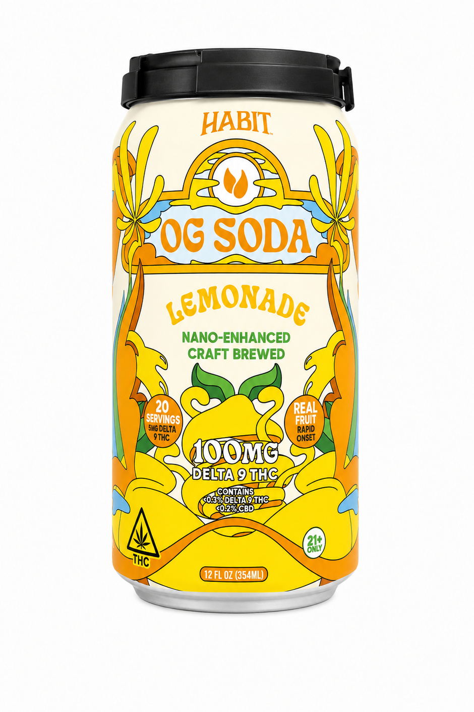 Habit OG Soda - Lemonade (Delta-9 THC)