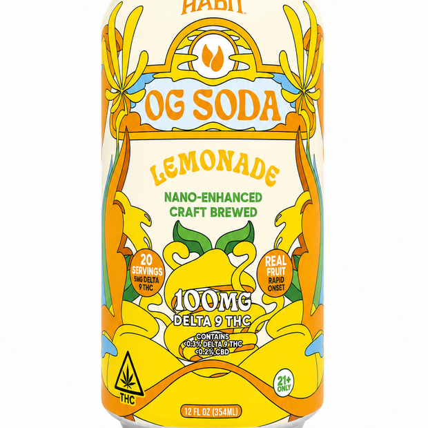 Habit OG Soda - Lemonade (Delta-9 THC)