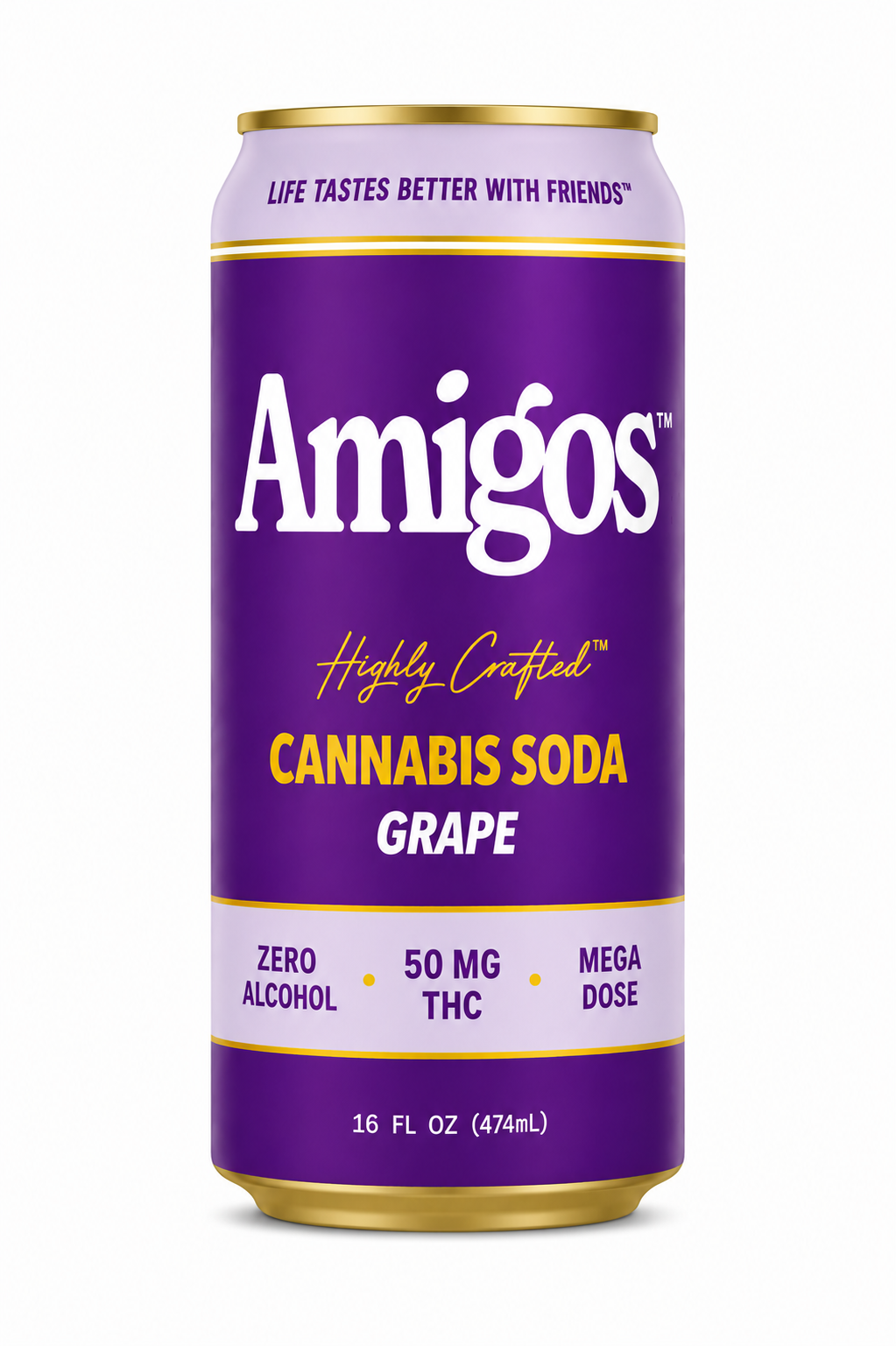 Amigos Cannabis Soda - Grape