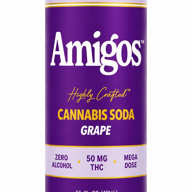 Amigos Cannabis Soda - Grape