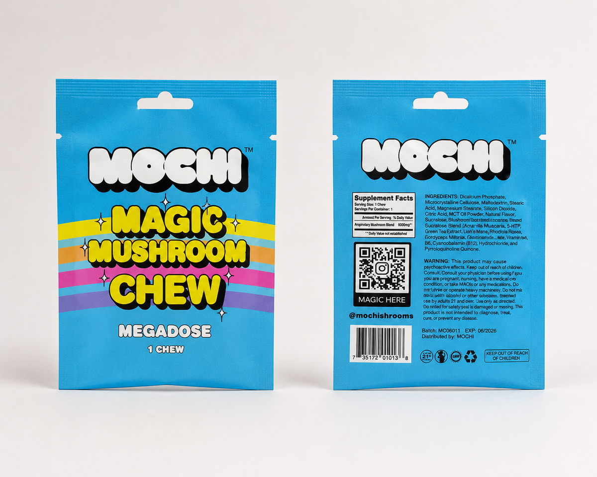 MOCHI Magic Mushroom Chew – Megadose