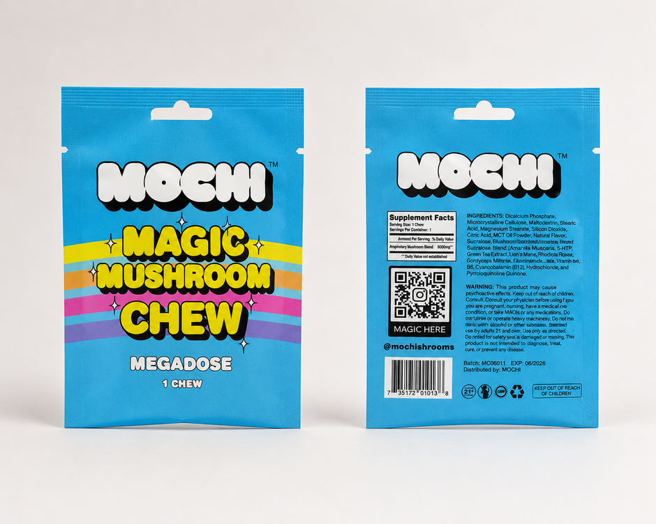 MOCHI Magic Mushroom Chew – Megadose