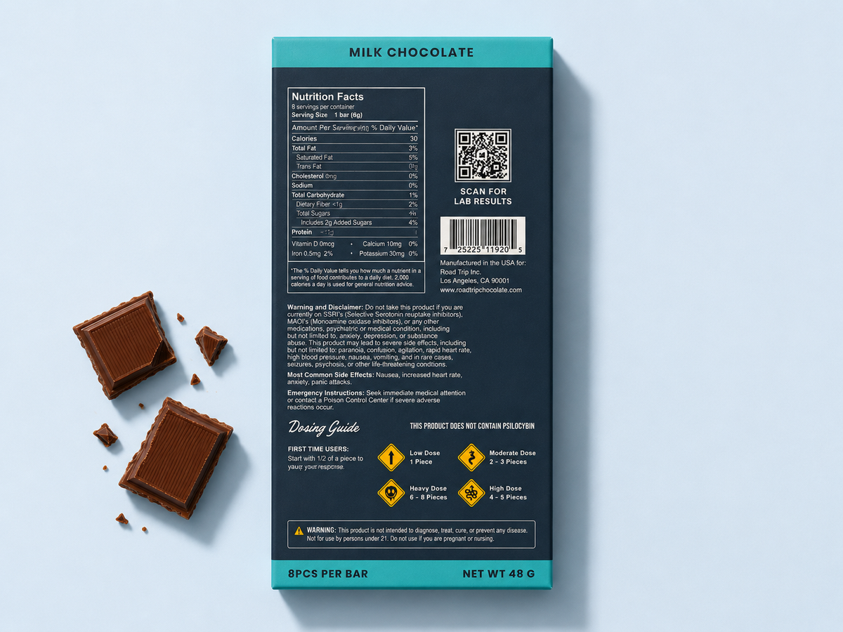 Road Trip Desert Stardust Mushroom Chocolate Bar