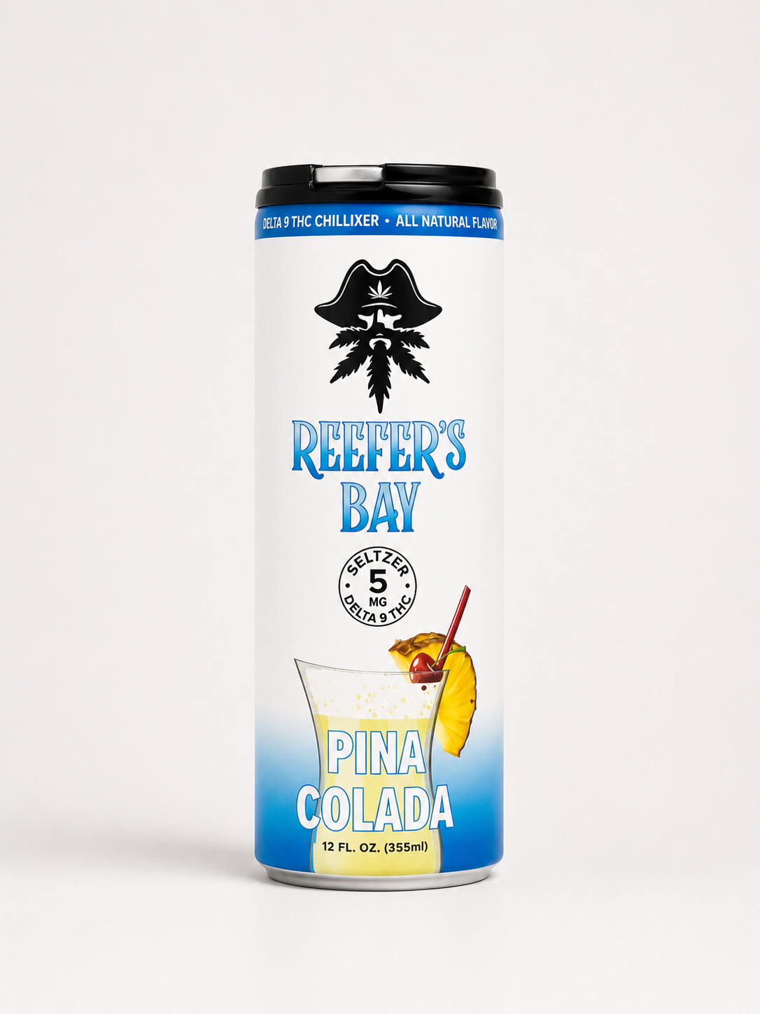 Reefer's Bay Pina Colada Delta 9 THC Chillixer - 5mg THC