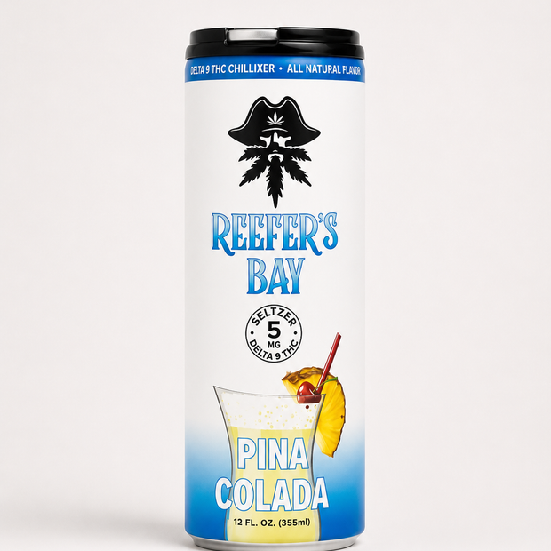 Reefer's Bay Pina Colada Delta 9 THC Chillixer - 5mg THC