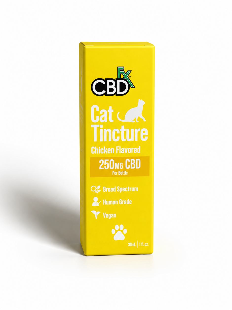 CBDfx Cat Tincture - Chicken Flavored 250mg CBD